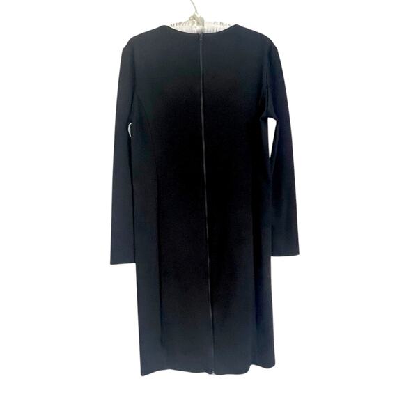 Narciso Rodriguez Design Nation Black and White Long Sleeve Dress Size Large - Picture 4 of 7